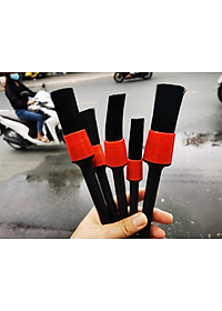 Bộ 5 Chổi Vệ Sinh Đa Năng, Cọ Quét Vệ Sinh Khe Hở Nội Thất Xe