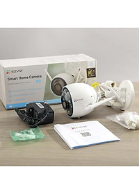 Camera Wifi Ngoài Trời Ezviz H3 Phiên Bản 3MP và 5MP Siêu Nét Có Màu Ban Đêm - Hàng chính hãng