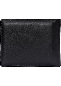 Ví Nam Da Bò Huy Hoàng HT2102 (12.5 x 9.5 cm) - Đen