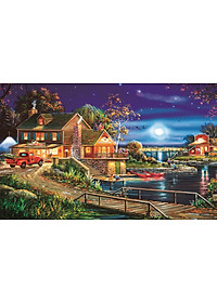 Bộ tranh xếp hình cao cấp 1000 mảnh – Đêm Thu (50x80cm)