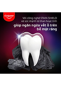 Bộ 4 Nước súc miệng Colgate trắng răng Optic White Charcoal Freshmint 500ml/chai