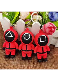Squid Game Móc khoá - Móc khoá Silicon 5cm-SQ1