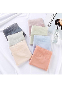 Set 5 Chiếc Quần Lót Su Nữ Nâng Mông Kháng Khuẩn - Quần Lót Nữ Viền Ren Không Đường Viền - Quần Lót Nữ Cao Cấp