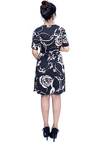 Váy đầm xòe, váy đầm hoa xinh xắn (Free Size)