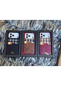 Ốp lưng da cho iPhone 17 Pro Max , 17 Pro chính hãng Mentor VII LATUS (có ngăn để ATM) - Hàng chính hãng