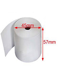 20 cuộn Giấy in nhiệt, in bill, in hóa đơn TOPCASH khổ K57mm / 58mm x 45mm dùng cho máy in nhiệt in hóa đơn – Hàng chính hãng.