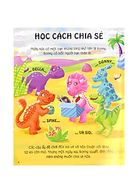 5 Phút Đọc Truyện Cùng Con Yêu - Câu Chuyện Về Những Chú Khủng Long - Những Câu Chuyện Đầy Lí Thú Cùng Các Bài Học Quý Giá