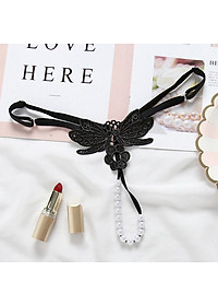 Quần lót nữ hở mông gợi cảm - đen tuyền