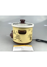 Nồi nấu chậm, nồi kho cá nấu cháo Fujika 1.5L/2.5L(chọn phân loại), công suất 140W-240W, màu ngẫu nhiên-hàng chính hãng