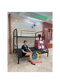 Giường sắt 2 tầng trên 1m2 dưới 1m6 Đại Thành