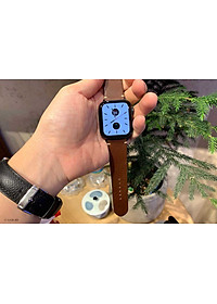 Dây Đeo Apple Watch 49mm 46mm 45mm 44mm 42mm, Chất Liệu Da Bò Cao Cấp, Phong Cách Vintage Hoài Cổ, Tương Thích Các Phiên Bản Series Ultra2/Ultra/SE2/SE/10/9/8/7/6/5/4/3/2/1