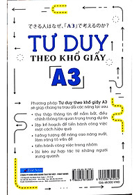 Sách Tư Duy Theo Khổ Giấy A3