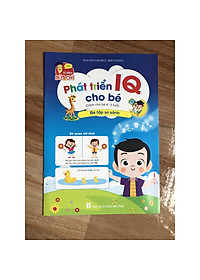 Phát triển IQ cho bé 4-5 tuổi (túi 8 cuốn)