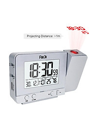 Đồng Hồ Báo Thức Kỹ Thuật Số Màn Hình Lcd Đa Chức Năng Xoay Được