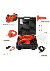 Bộ nâng kích gầm điện, kiêm máy bơm lốp và máy siết ốc ô tô, xe hơi đa năng 3 trong 1 TY-155EHJS