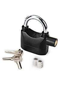 Khóa Chống Trộm Xe Máy / Khóa Cửa Alarm Lock Thông Minh Có Còi Báo Động Tặng Kèm Pin