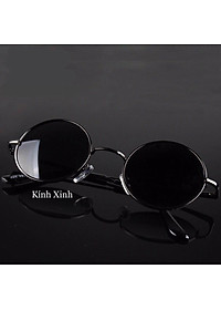 Kính râm, Kính mát Mắt Tròn Nhỏ Harry Porter Gọng Nhíp Lò Xo Kim Loại - Form Nhỏ mini