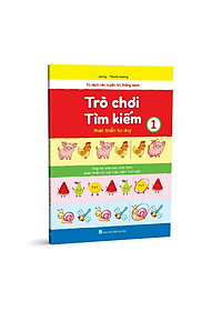 Sách rèn luyện trí thông minh - Trò chơi mê cung và tìm kiếm (4 quyển)