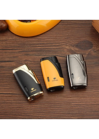 Vỏ Hột Quẹt Bật Lửa Khò 2 Tia  H015 Thiết Kế Đẹp Độc Lạ Lửa Khò Mạnh Mẽ - Dùng Gas Cao Cấp