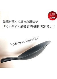 Muôi múc canh Echo Metal 25.5cm đầu muôi bằng silicone, tay cầm inox cao cấp - nội địa Nhật Bản