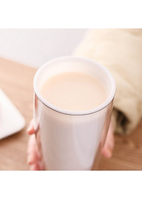 Ly nhựa 2 lớp Lock&Lock HAP507 750ml - Hàng chính hãng, có ống hút, có nắp đậy - Tặng kèm cọ rửa