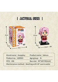 Đồ chơi lắp ráp, xếp hình Keeppley – Naruto Shippuden Cuộc Phiêu Lưu Gió Xoáy