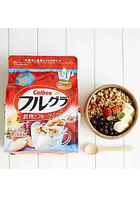 Thùng 6 gói ngũ cốc hoa quả Calbee Nhật Bản (800g x 6)