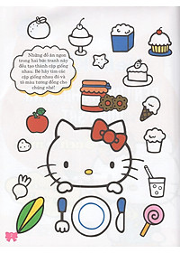 Sách Hello Kitty - Rèn Luyện Khả Năng Quan Sát (Tô Màu)
