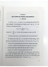 Bài Tập Giải Tích Hàm