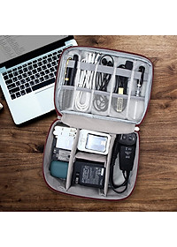 Túi Đựng Phụ Kiện Công Nghệ Chống Nước, Chống Sốc Cao Cấp – Chọn Màu - Túi Bảo Vệ Phụ Kiện Điện Thoại Máy Tính Bảng Laptop Tai Nghe Cáp Sạc Củ Sạc Pin Dự Phòng Chính Hãng Dododios