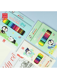 Bút chì màu Hồng Hà Little King 24 màu - 8126