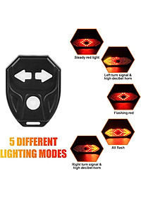 [TẶNG Dầu Tra Xích] Đèn xe đạp thể thao dododios siêu sáng có còi pin sạc usb led T6 chống nước - Hàng chính hãng