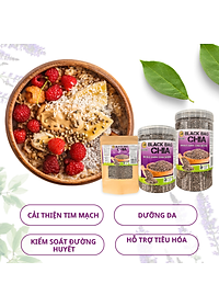 Hạt Chia Úc TLP.100% Organic Ăn Kiêng Giảm Cân Hạt Chuẩn Sạch Đều Đẹp (Hũ 500g)