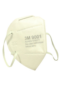 Combo 5 Khẩu Trang Chống Bụi 9001 3M - Trắng