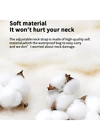 Túi chống nước waterproof cao cấp cho điện thoại 6.9 inch trở xuống chuẩn chống nước IPx8 hiệu WIWU Aqua không ảnh hưởng chất lượng ảnh chụp quay video - hàng nhập khẩu