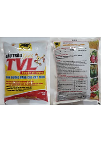 Phân Đầu Trâu Gold TVL cung cấp trung vi lượng giúp HẠ PHÈN MẶN - RA RỄ NHANH - TĂNG ĐẬU TRÁI gói 1Kg