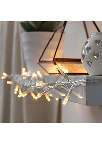 Dây Đèn LED Đom Đóm Fairy Light Trang Trí Ngoài Trời Chống Nước, Nhiều Chế Độ Sáng