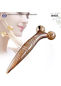 Dụng cụ lăn 3D - V Line massage nâng cơ mặt và body bằng sừng (MH825) day ấn huyệt, làm đẹp da - chăm sóc sức khỏe - HAHANCO