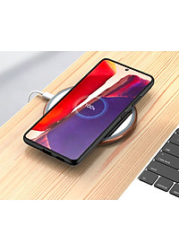Ốp lưng kính trong viền màu chống sốc không ố vàng cho SamSung Galaxy S21 Ultra, S21 Plus- Hàng nhập khẩu