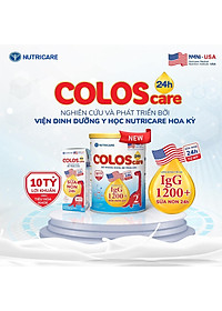Sữa non Nutricare ColosCare 0+ hỗ trợ tiêu hóa, tăng cường hệ miễn dịch (800g)