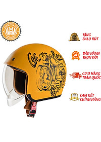 Nón bảo hiểm Royal kính âm M139 tem V7
