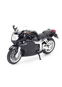 Mô hình xe mô tô BMW K1200S 1:18 Welly Black- 12829PW