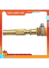 Đầu vòi xịt nước tăng áp đa năng Vòi phun tăng áp bằng đồng tưới cây - rửa xe cực mạnh - 3 chế độ 206587