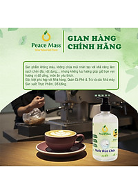 Nước rửa chén Peace Mass 500ml công nghệ enzym - sạch chén bát, không đọng mùi , không khô da, an toàn cho da nhạy cảm