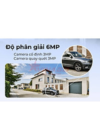 Camera Wifi IMOU 2 Mắt Ngoài Trời S7XP Cruiser Dual 6MP/10MP, quay 360 độ, đàm thoại 2 chiều - Hàng chính hãng
