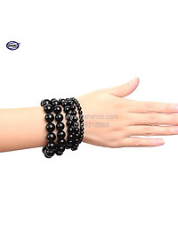 Vòng tay sừng trâu đen phong thuỷ (BH612B) Tâm Linh - Bình An - Tài Lộc - Bracelet of HAHANCO