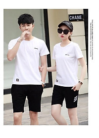 Bộ quần áo thể thao nam nữ in DINK