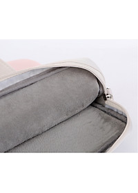 Túi chống sốc dành cho laptop macbook kèm gấu bông siêu cute đáng yêu