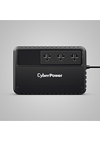 Bộ lưu điện UPS CyberPower BU600E - 600VA / 360W -  Tích hợp công nghệ ổn áp AVR, Công nghệ tiết kiệm điện GreenPower, công nghệ Line Interactive - Hàng chính hãng