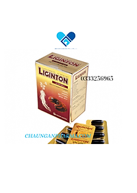 Viên uống Bồi bổ sức khỏe Liginton: nhân sâm, linh chi, sữa ong chúa, vitamin E, sắt, nhóm B tăng cường đề kháng, hết mệt mỏi